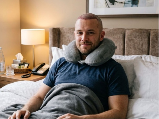 Mladá žena si prohlíží padající vlasy v ruce – ilustrační foto k článku o návycích, které způsobují padání vlasů